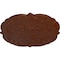 Ekena Millwork Victorian Ceiling Medallion, Hand-Painted Burnished Mahogany Crackle, 24 3/8"OD x 1"P CM24VIBMC - alternate 4